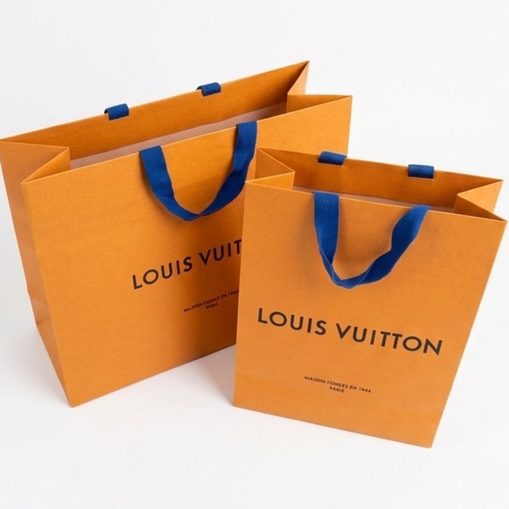 Authentic Louis Vuitton Shopping Bags